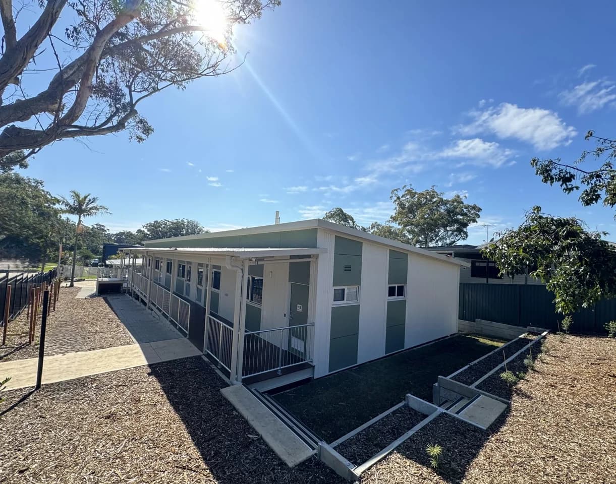 Campus buildings and grounds at Sydney Montessori School in Gymea