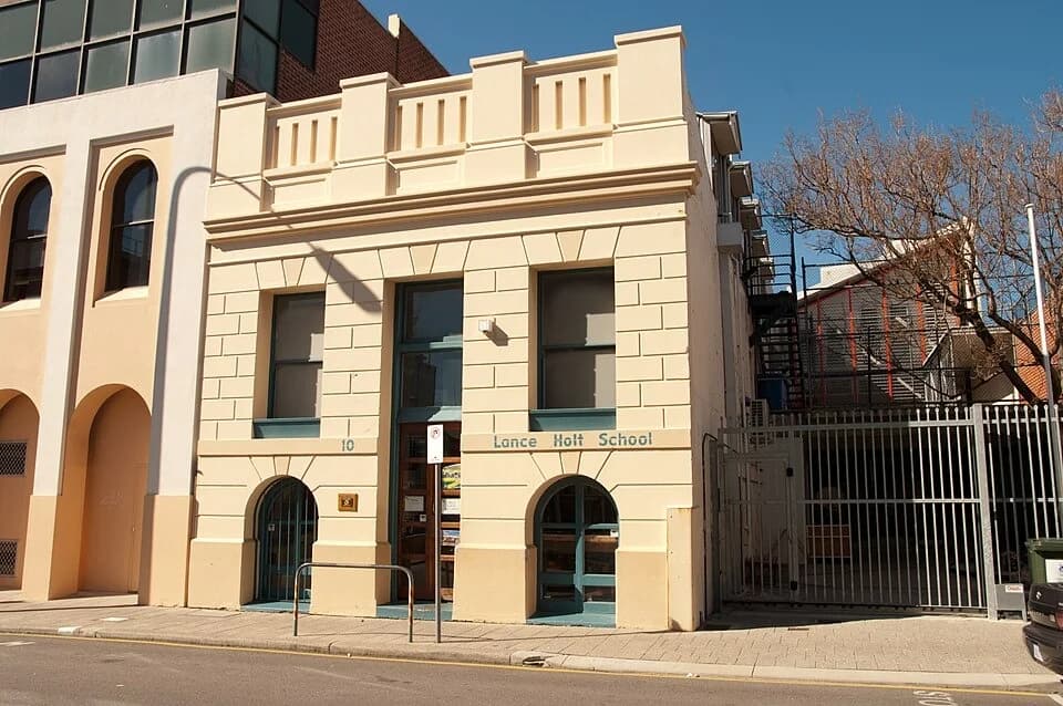 Lance Holt School’s building in Fremantle