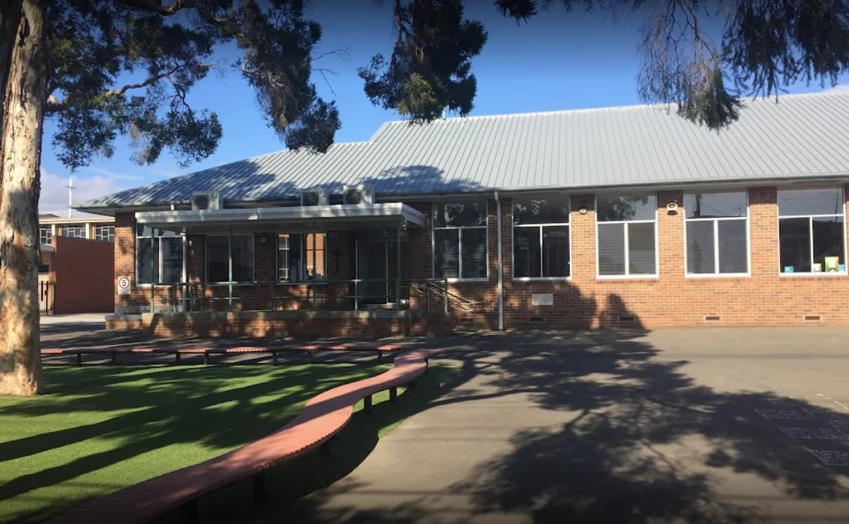 Campus buildings and grounds at Sacred Heart Catholic Primary School Cabramatta in Cabramatta