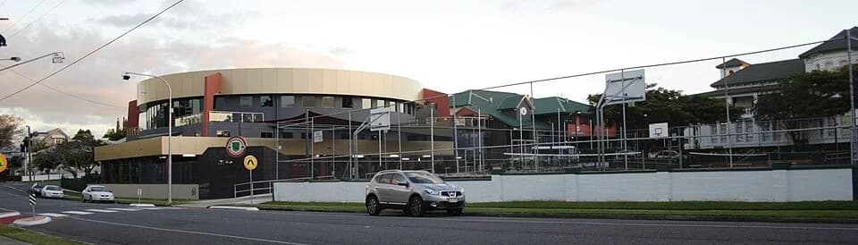 St Patrick’s College buildings along Park Parade in Shorncliffe