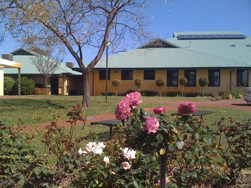 Campus buildings and grounds at Orana Catholic Primary School in Willetton