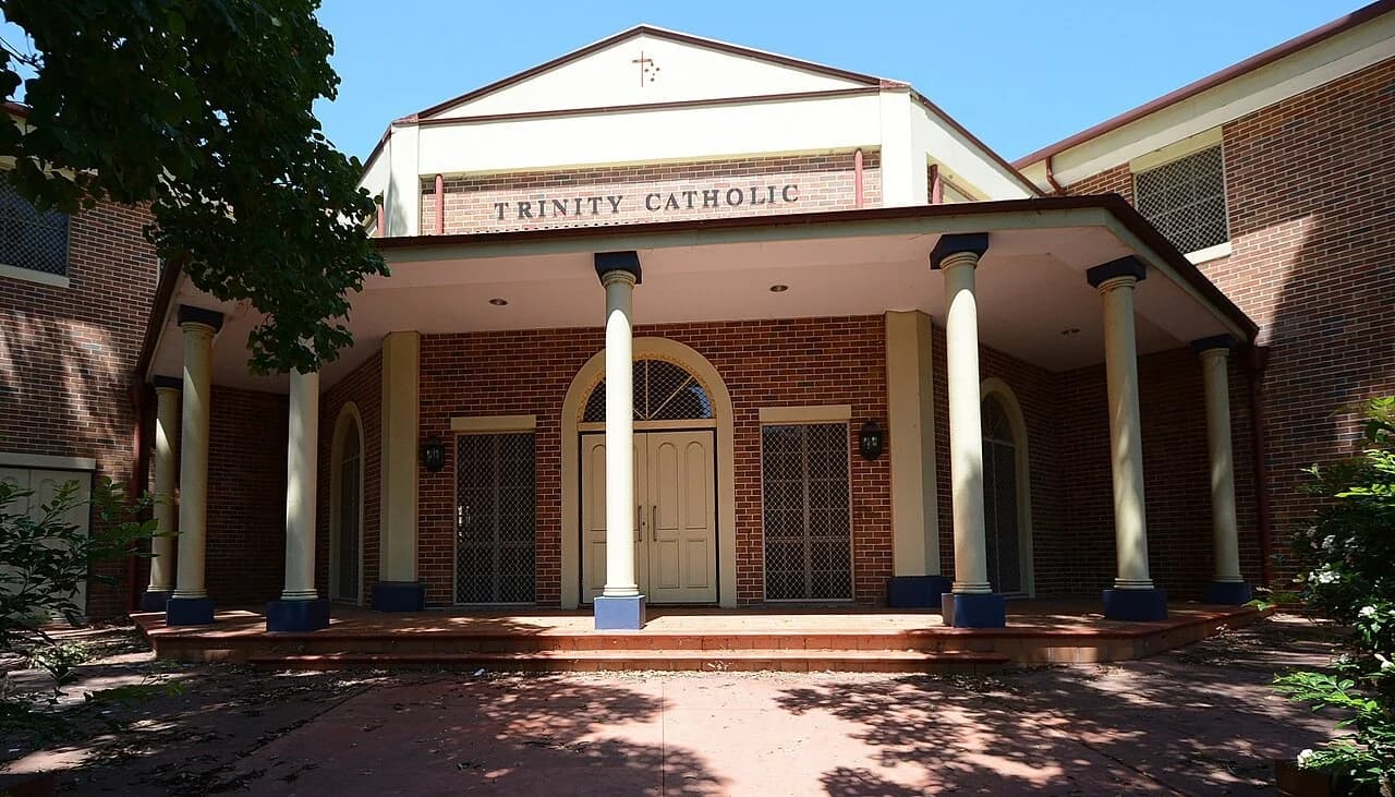 Trinity Catholic College building at Auburn