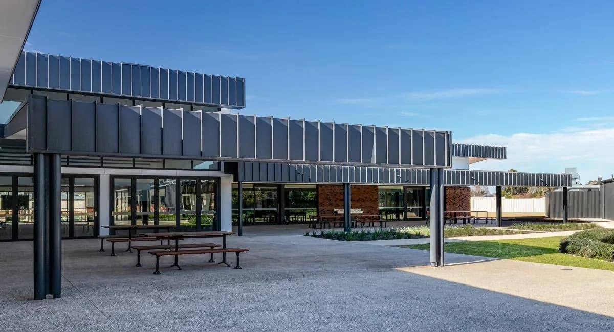 Campus buildings and grounds at St Francis of Assisi College in Renmark