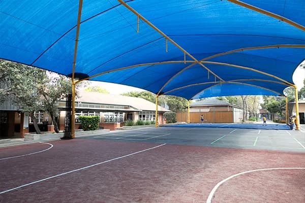 Campus buildings and grounds at Holy Innocents' Catholic Primary School in Croydon