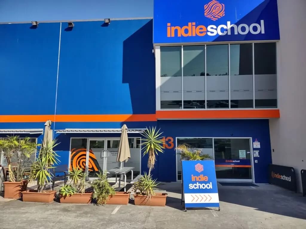 Campus buildings and grounds at Indie School - Glenorchy in Glenorchy