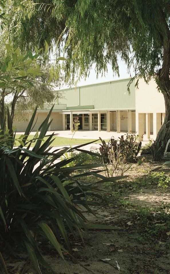 Campus buildings and grounds at Sacred Heart College in Sorrento