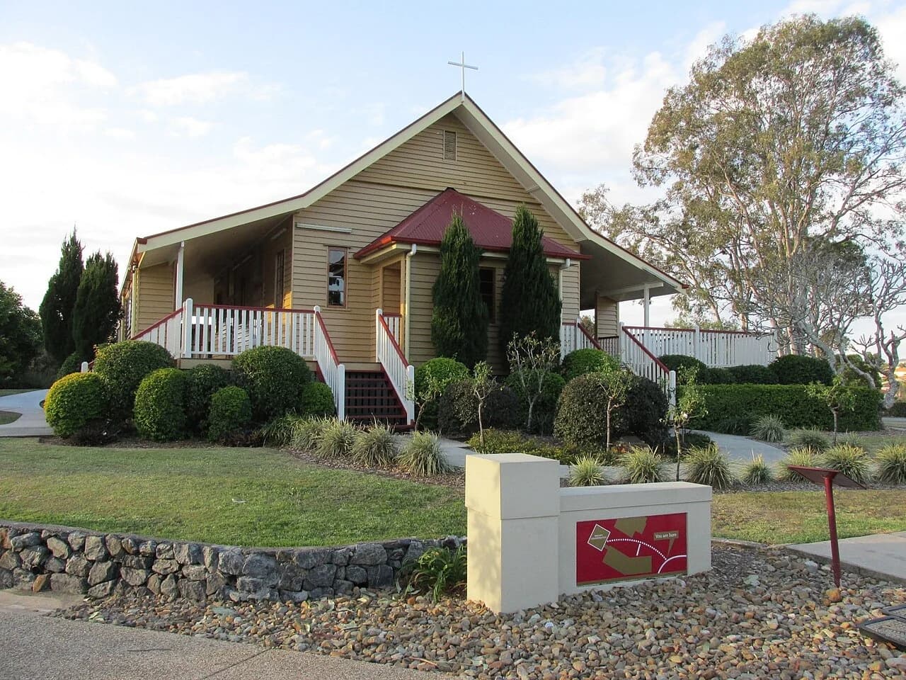 Centenary Chapel on the Moreton Bay College campus, Manly West