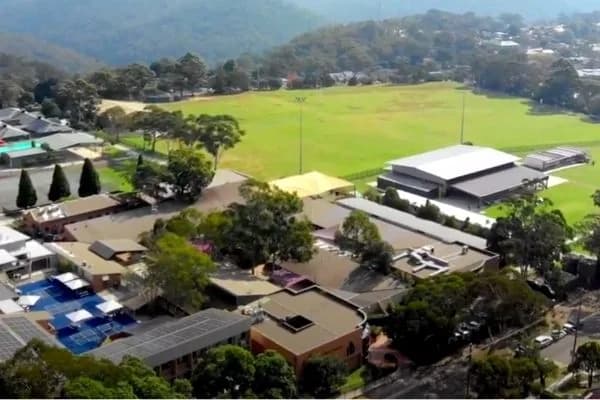 Campus buildings and grounds at St John Bosco College in Engadine