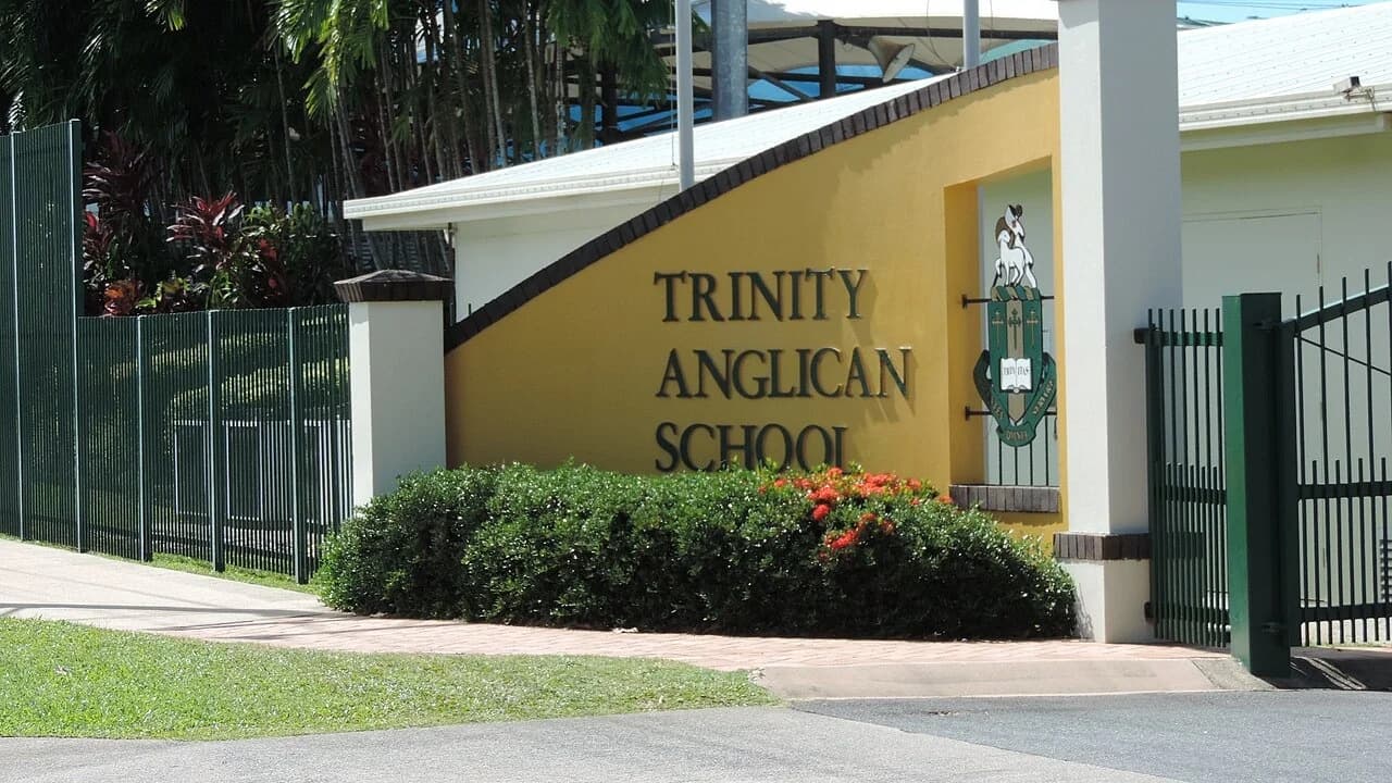 Campus entrance at Trinity Anglican School, White Rock