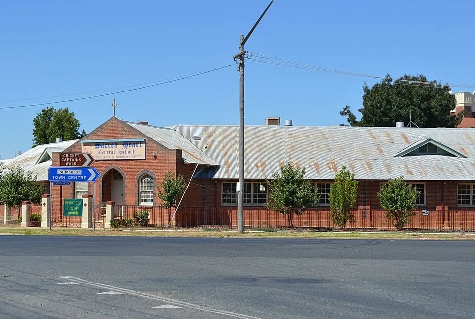 Sacred Heart Central School buildings in Cootamundra
