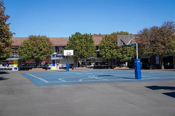 Campus buildings and grounds at St Brigid's Catholic Primary School in Marrickville