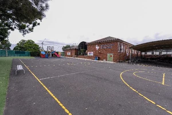 Campus buildings and grounds at St Joseph's Catholic Primary School in Riverwood