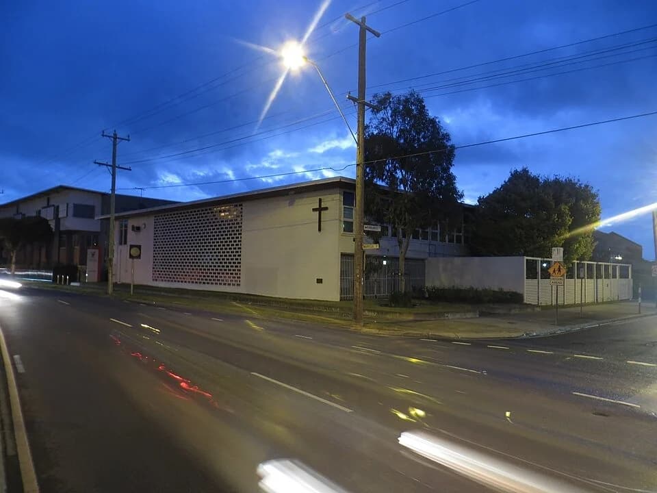 Sacred Heart Girls' College building at Warrigal Road, Hughesdale