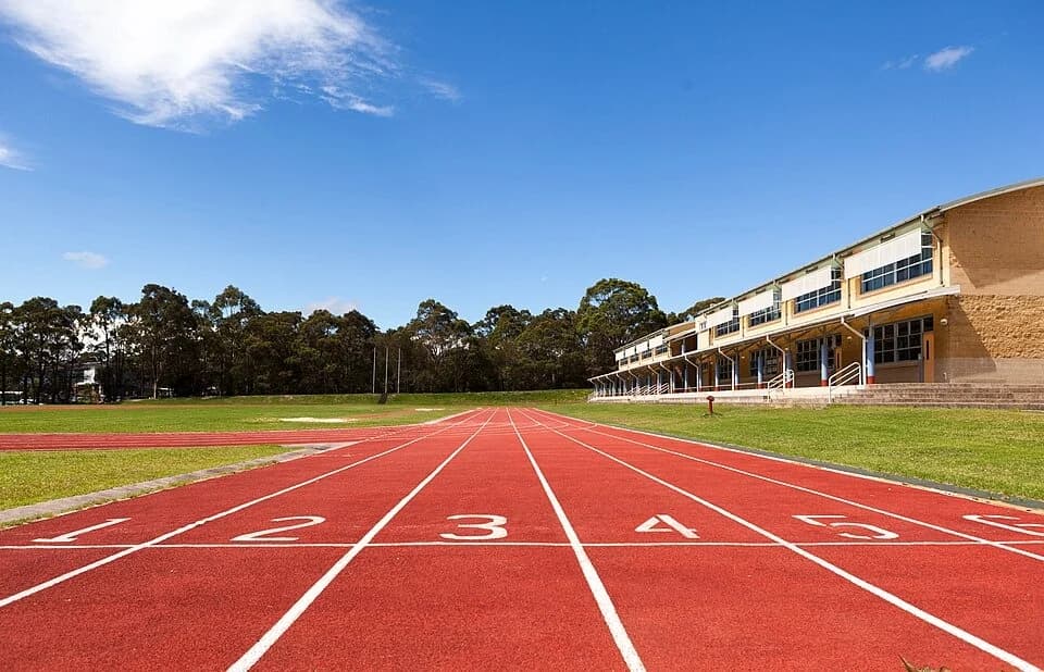 School grounds and buildings at Sydney Japanese International School in Terrey Hills