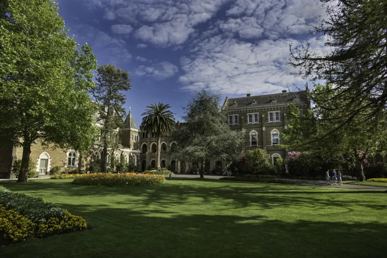 Campus buildings and grounds at Loreto College in Ballarat