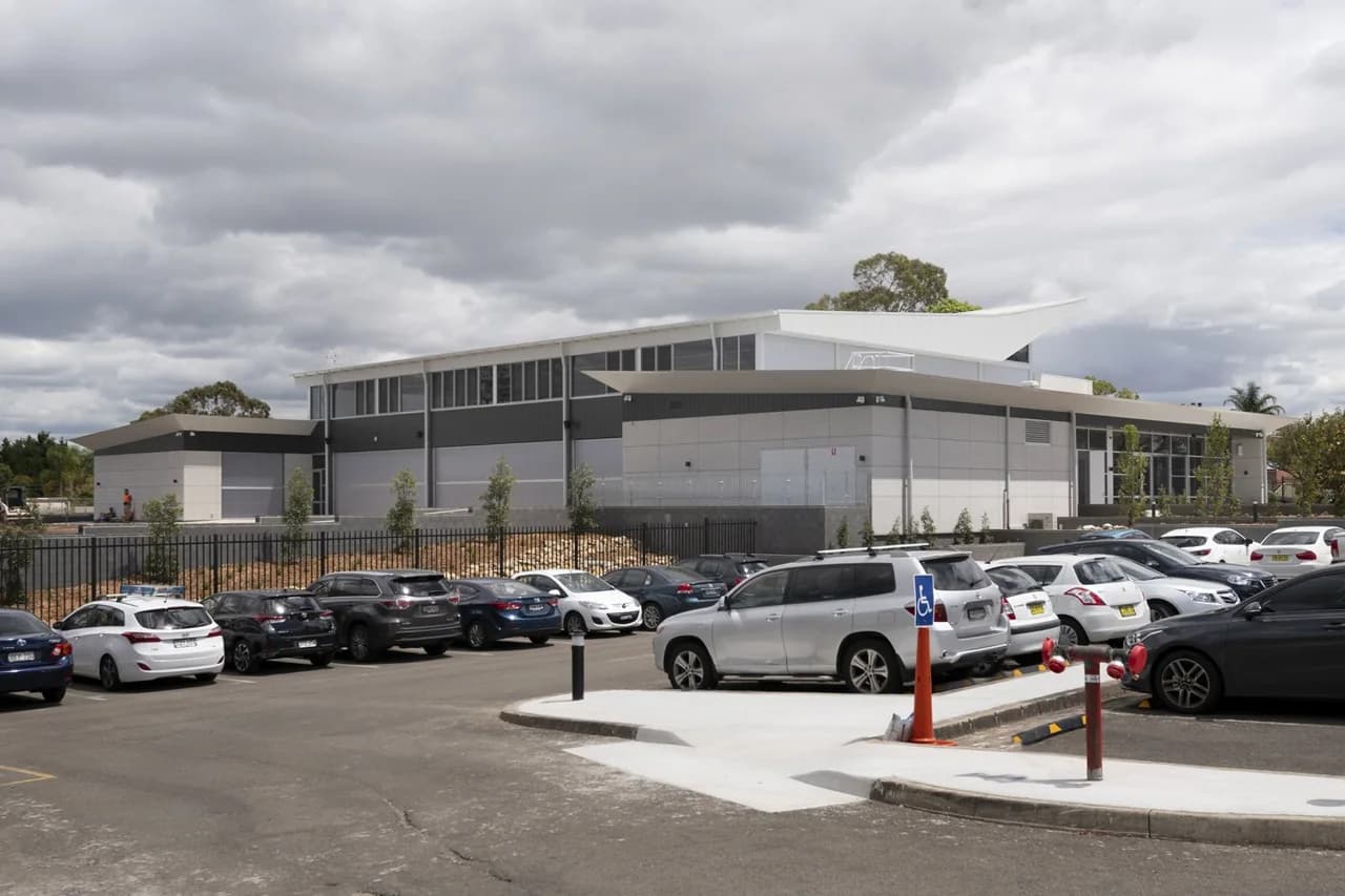 Campus buildings and grounds at De La Salle College, Revesby Heights in Revesby Heights
