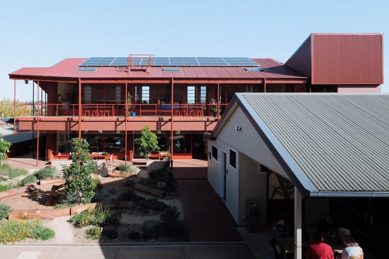 Campus buildings and grounds at Good Samaritan College in Toowoomba