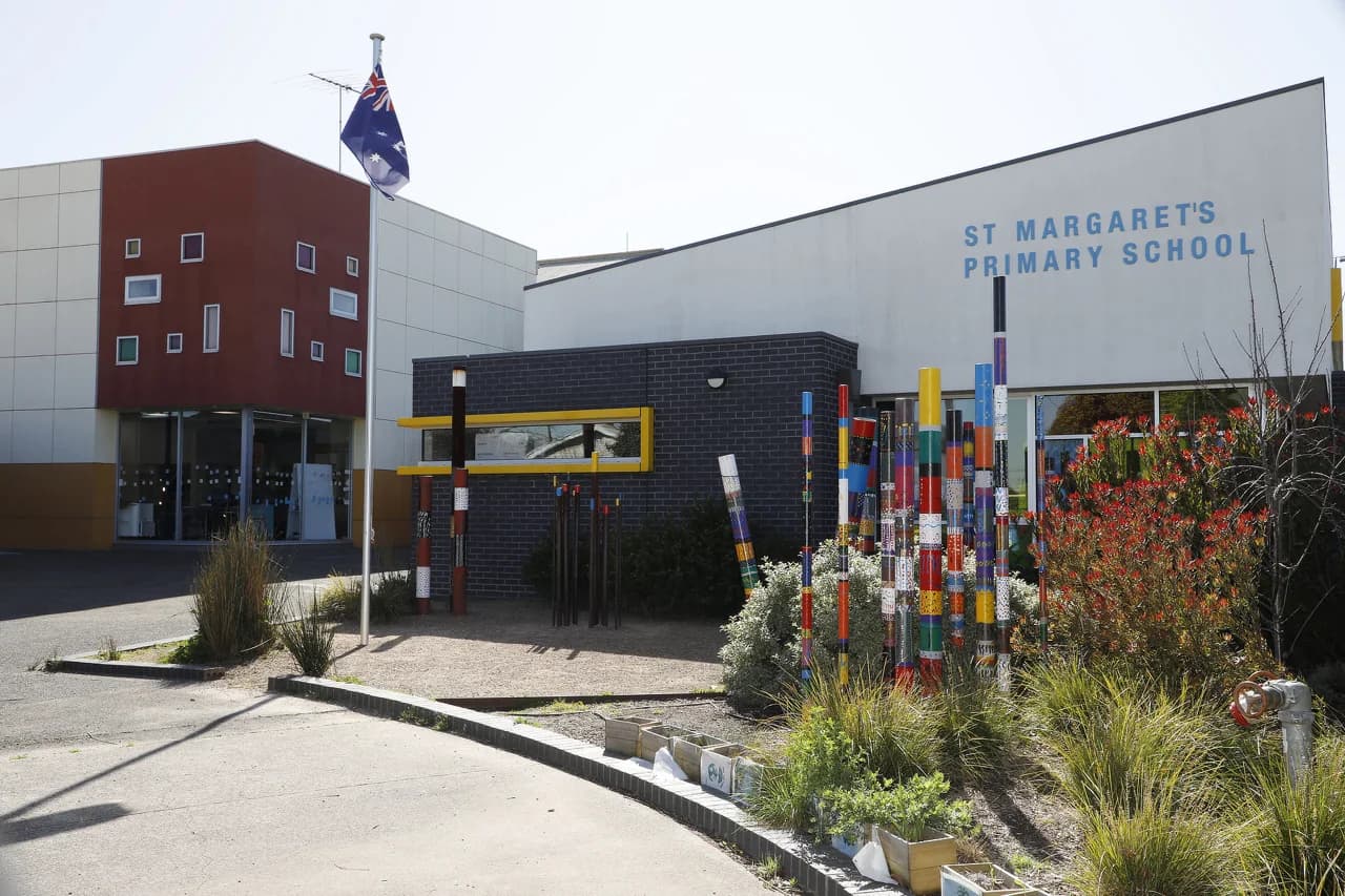 Campus buildings and grounds at St Margaret's School in East Geelong