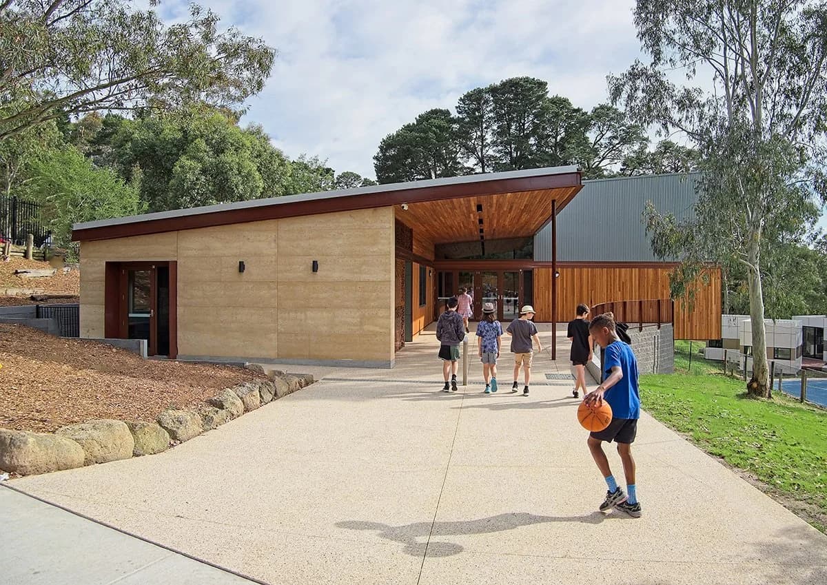 Campus buildings and grounds at North-Eastern Montessori School in St Helena