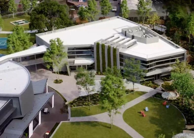 Campus buildings and grounds at Immanuel College in Novar Gardens