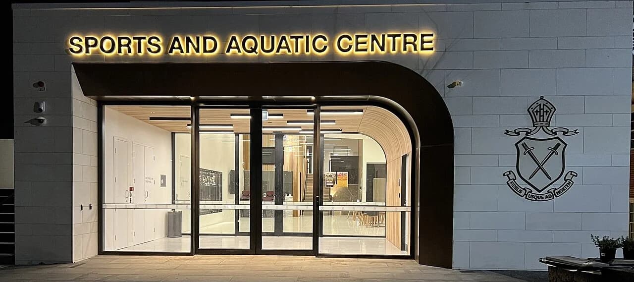 Sports and Aquatic Centre at Ivanhoe Grammar School, Ridgeway Campus
