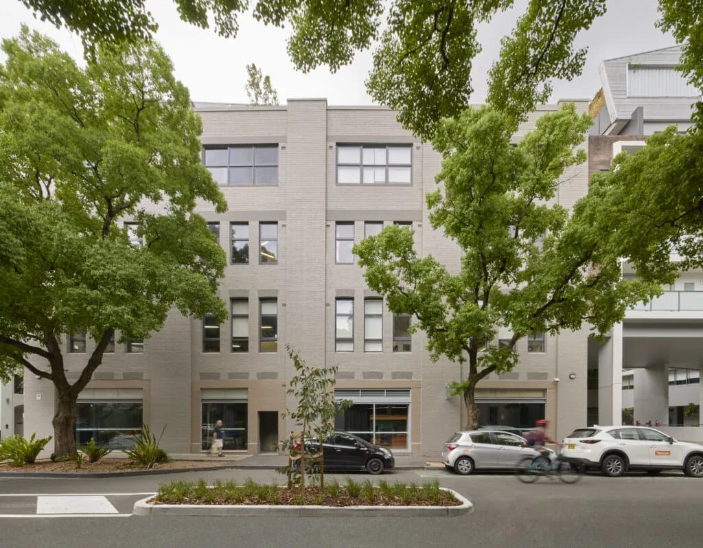 Campus buildings and grounds at International Grammar School in Ultimo