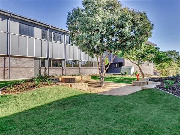 Campus buildings and grounds at Mt Maria College - Petrie in Petrie