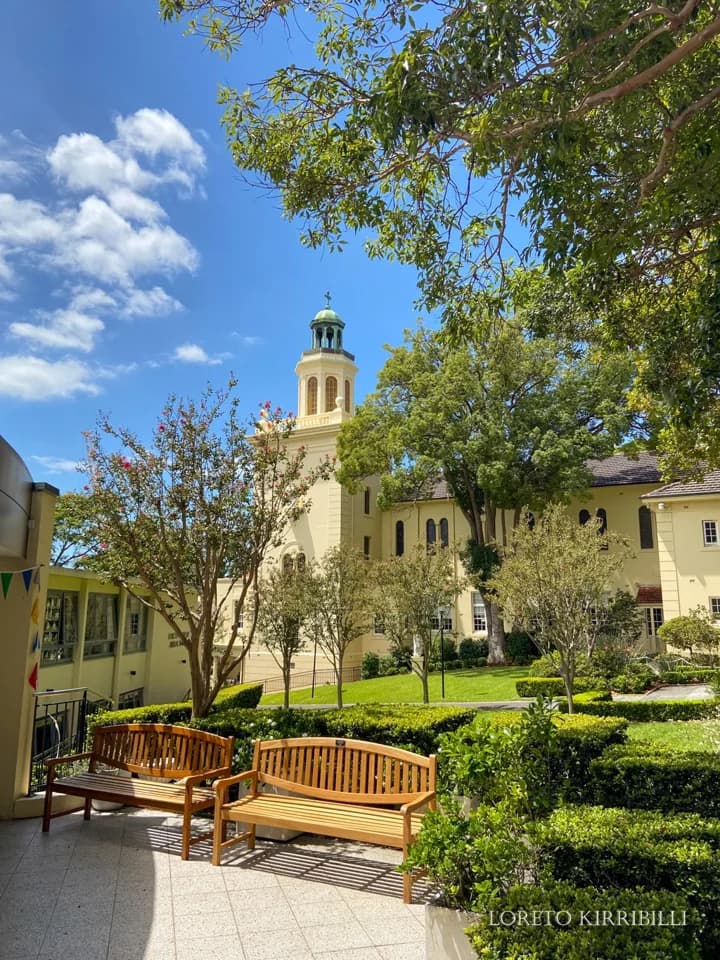 Campus buildings and grounds at Loreto Kirribilli in Kirribilli