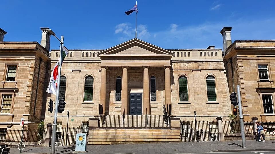 Sydney Grammar School building in Darlinghurst