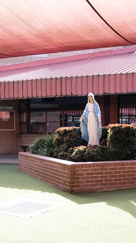 Campus buildings and grounds at Penola Catholic College Emu Plains in Emu Plains
