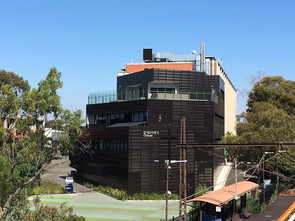 St Kevin's College campus in Toorak