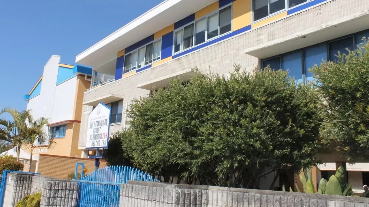 Campus buildings and grounds at Maronite College of the Holy Family - Parramatta in Harris Park