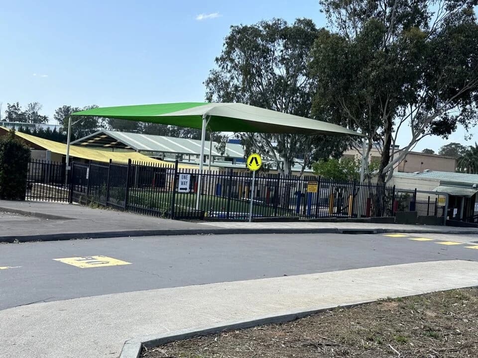 Bellfield College’s junior campus entrance in Rossmore