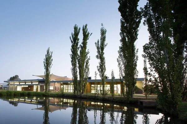 Campus buildings and grounds at St Johns College Dubbo in Dubbo