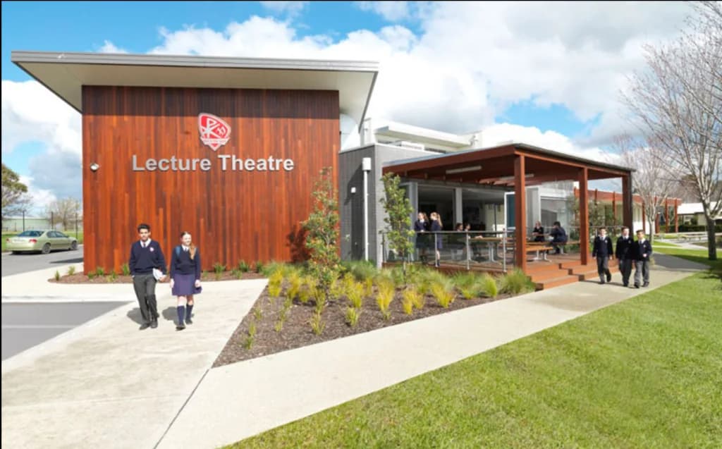 Campus buildings and grounds at Casey Grammar School in Cranbourne East