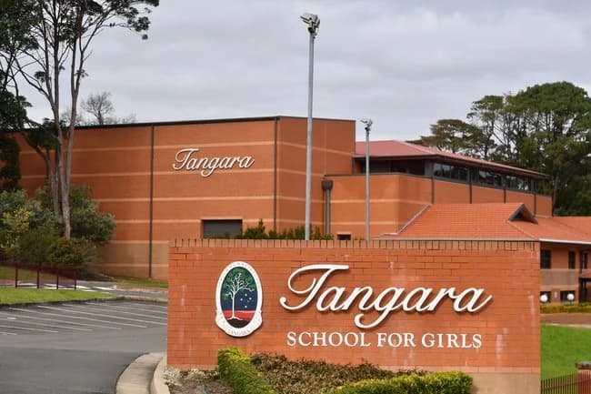 Campus buildings and grounds at Tangara School for Girls in Cherrybrook