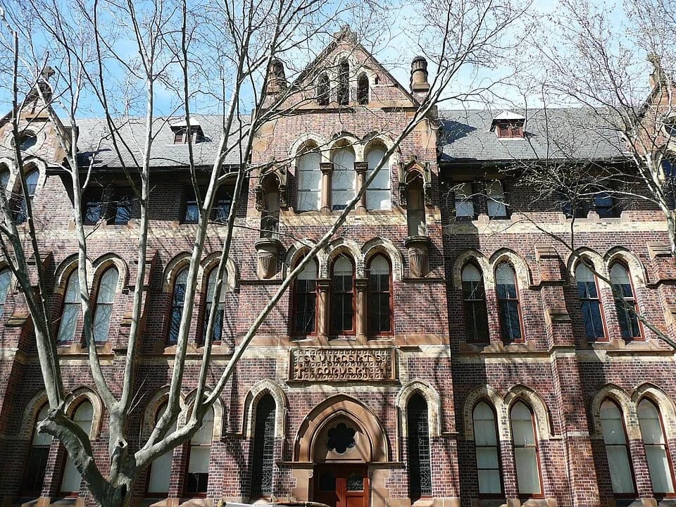 St Vincent's College buildings in Potts Point
