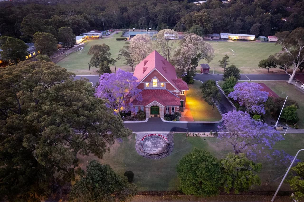 Campus buildings and grounds at Redeemer Baptist School in North Parramatta
