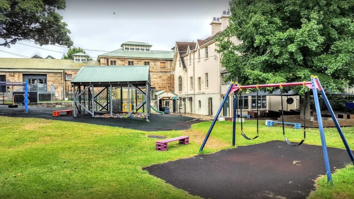 Campus buildings and grounds at Giant Steps Sydney in Gladesville