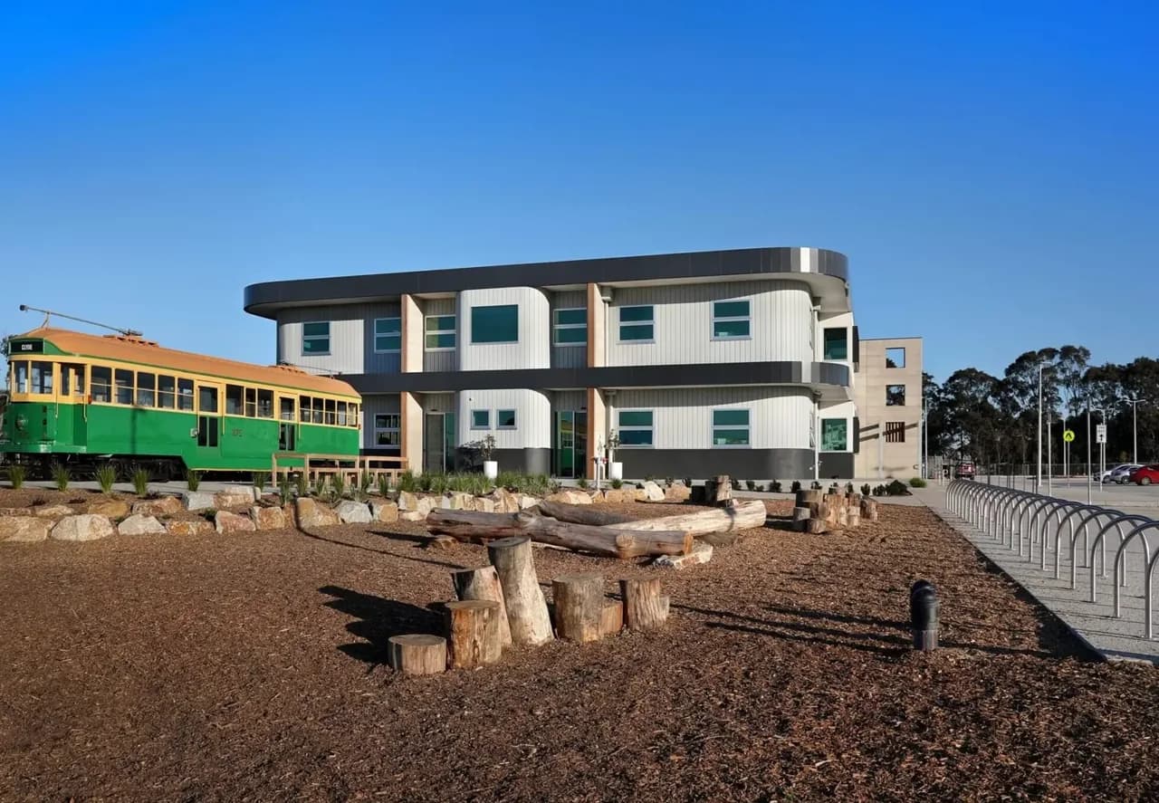 Campus buildings and grounds at Clyde Grammar in Clyde North