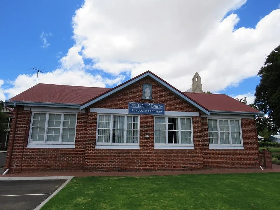 Our Lady of Lourdes School building in Dardanup
