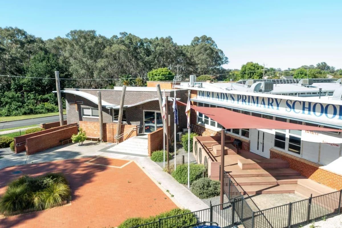 Campus buildings and grounds at Our Lady's School in Wangaratta